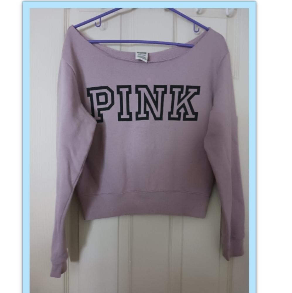Pink Victoria secrets long sleeve (pink) shirt